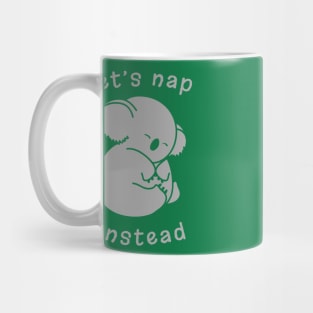 Let's Nap Koala Mug